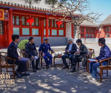 电影《燃烧的巴黎圣母院》走进故宫消防特勤站